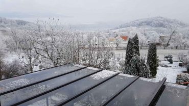 Hliníková zimná záhrada s krásnym výhľadom