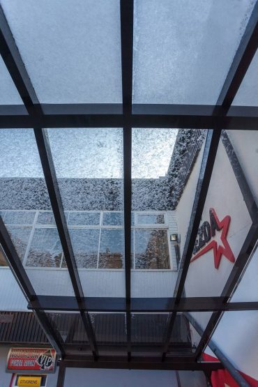 Reštaurácia Hviezda – prekrytie schodiska